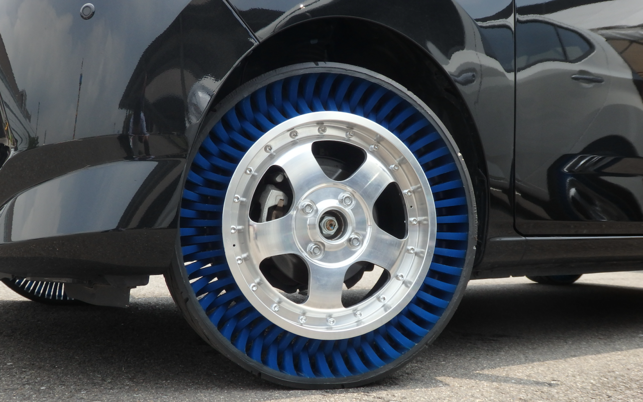 Toyo Tires Develops Sixth-Gen Airless Tire Able to Compete With  Conventional Tires on Basic Performance - Japan Rubber Weekly